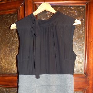 Black & Gray Shift Dress